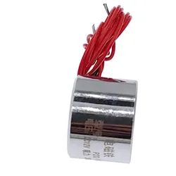 Electroimán Solenoide P20/15 - 12V 24V, Fuerza Succión 3KG Alta Potencia