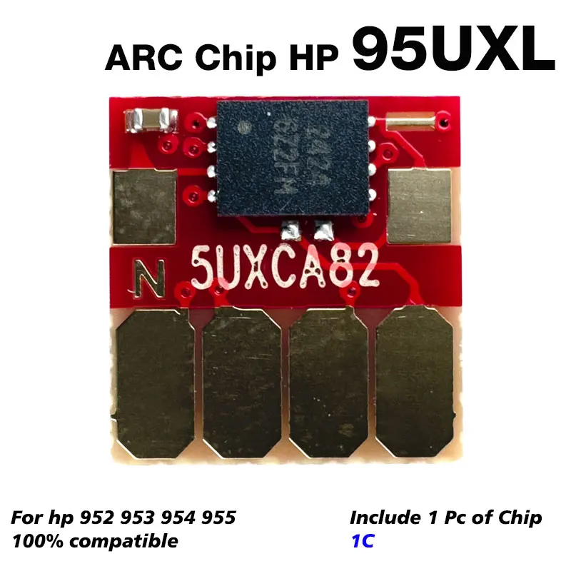 Cartucho 95U ARC Chip 952 953 954 955XL para HP OfficeJet Pro 7740 8710 8715 8720 8730 8210 Compatible con recarga de impresora CISS - imagen 4
