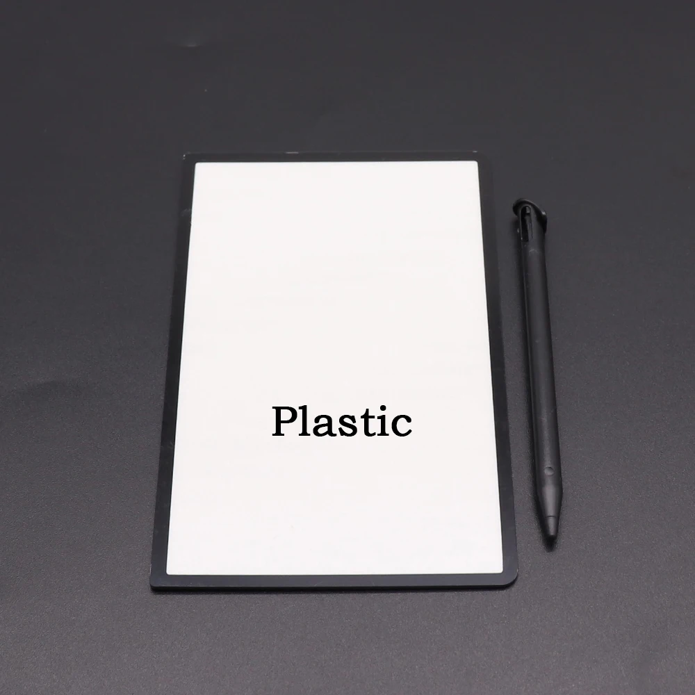 1 Juego para nueva cubierta de lente de pantalla LCD superior 3DS XL LL para nueva consola de juegos 3DS XL LL lápiz óptico de plástico Kit de Panel de protección superior - imagen 2