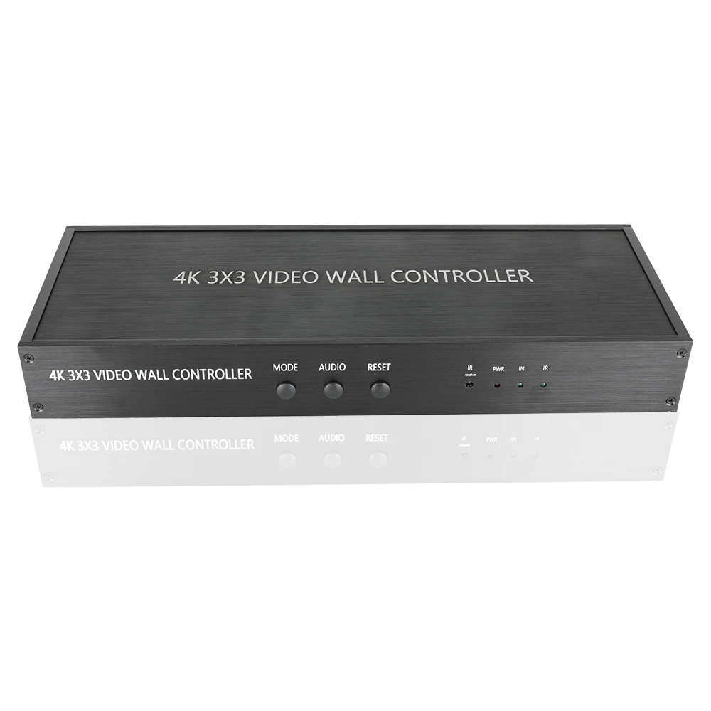 Controlador de pared 4K 3x3, procesador de vídeo, empalmador, controlador de pared de vídeo, pantalla de visualización de imágenes, procesador de costura de TV HD - imagen 4