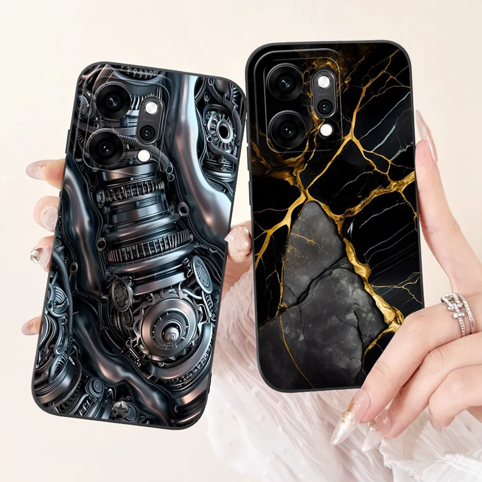 Para OPPO Reno14 Pro funda nueva moda Bowknot dibujos animados suave TPU funda trasera de silicona para OPPO Reno 14 Reno14 5G CPH2737 fundas de teléfono - imagen 2