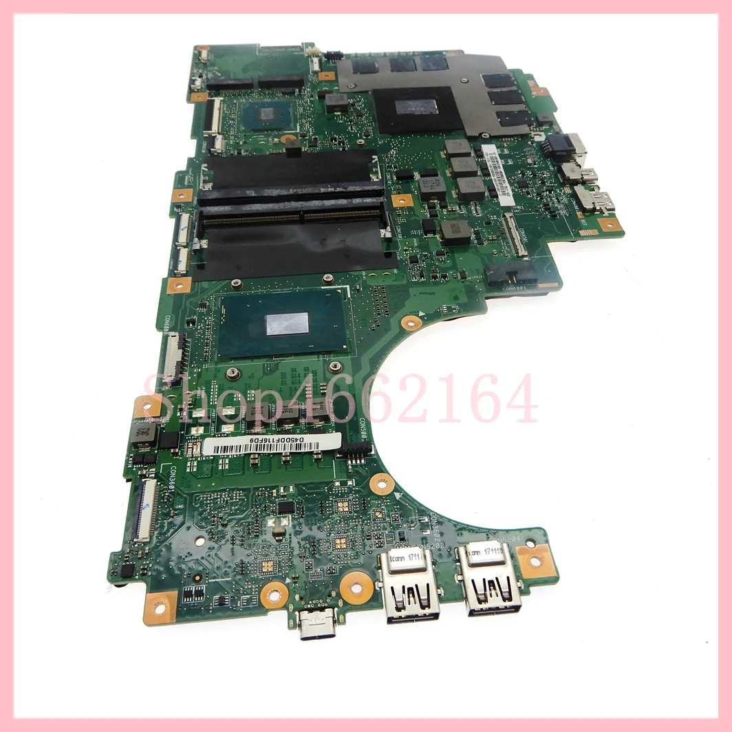 G15G_N17E_G1 con i7-7700HQ CPU GTX1060-V6G GPU placa base para ordenador portátil para mecánico F117S placa base para portátil 100% probado OK - imagen 5