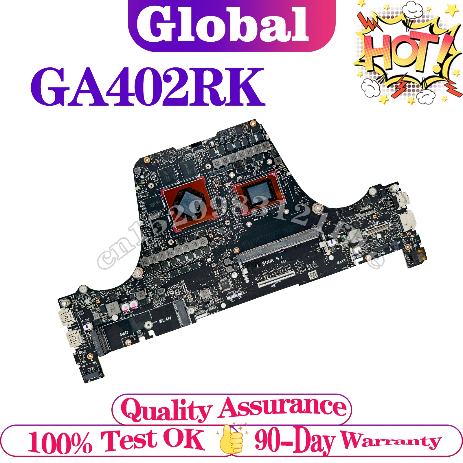 Placa base GA402R GA402 GA402RK GA402RJ para placa base de ordenador portátil ASUS R7-6800H R9-6900H RAM-8GB