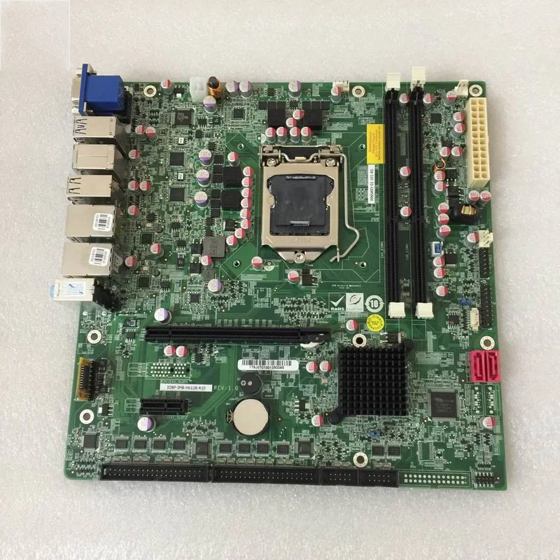 Placa base de control industrial original IOBP-IMB-H612B-R10 con VGA dual - imagen 3