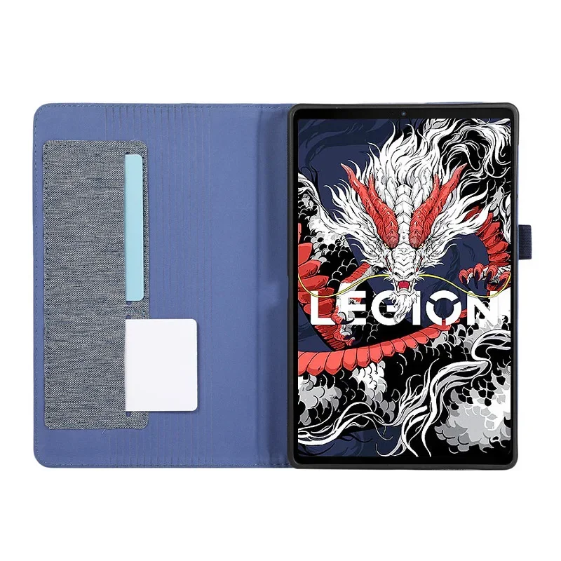 Funda para tableta Lenovo Legion Y700 2025, funda con tapa y soporte de vaquero suave de tercera generación para Lenovo Y700 Legion 2025, funda con soporte - imagen 4