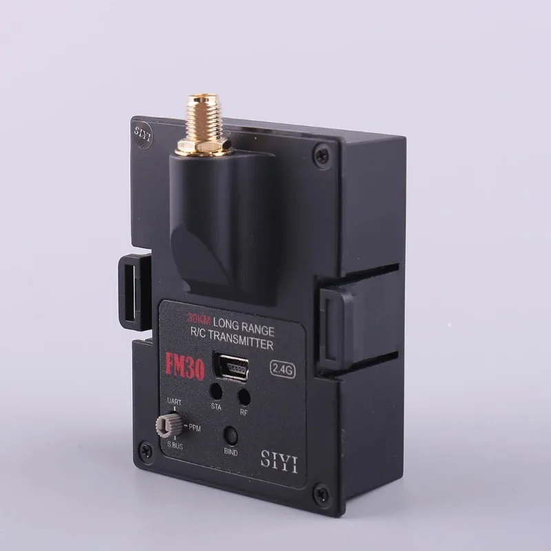 SIYI FM30 2,4G 30KM módulo de Radio de largo alcance Datalink telemetría Bluetooth con Mini receptor FR OpenTX OTA Racing Drones RC - imagen 5