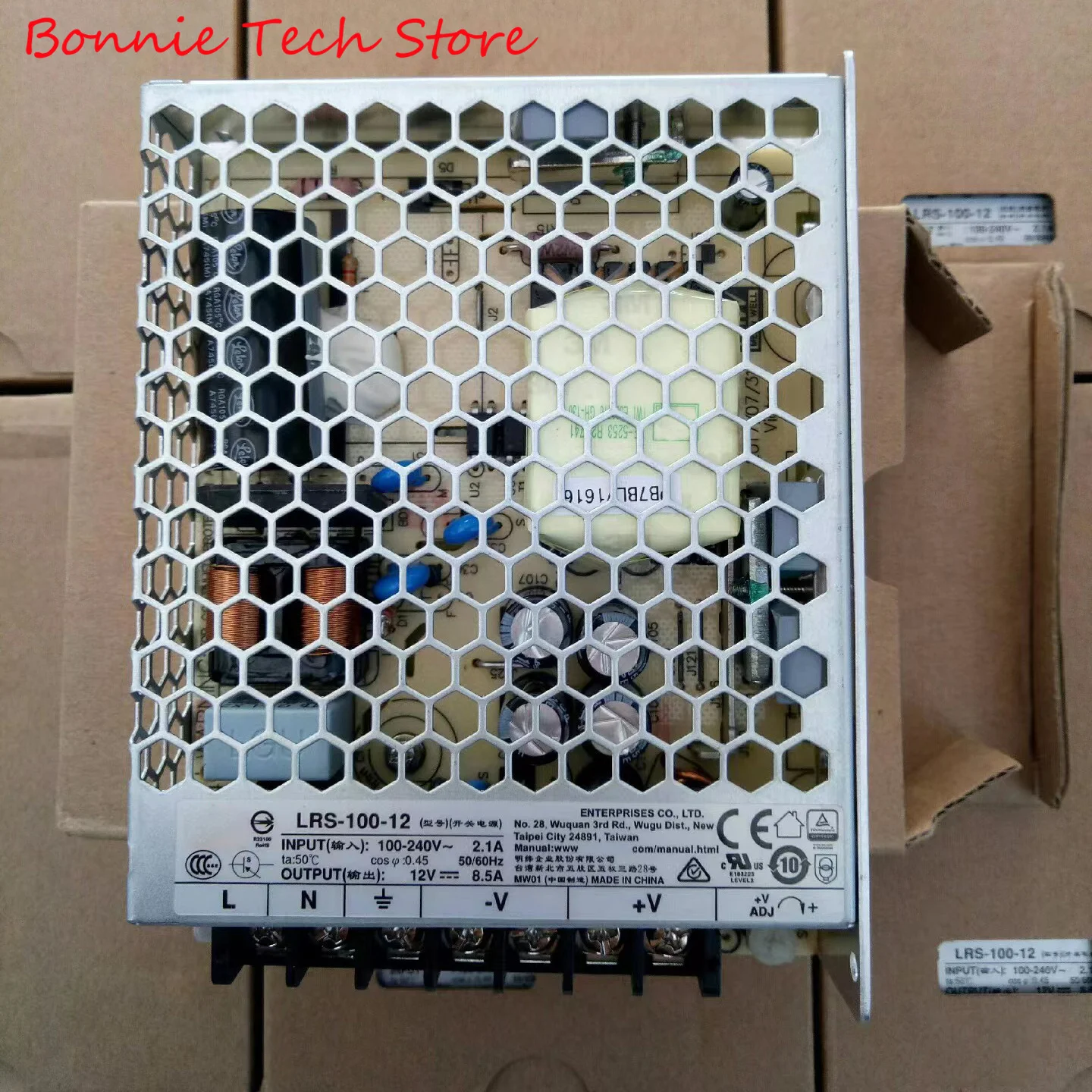 LRS-100-12 para fuente de alimentación conmutada de salida única MEAN WELL 100W - imagen 2