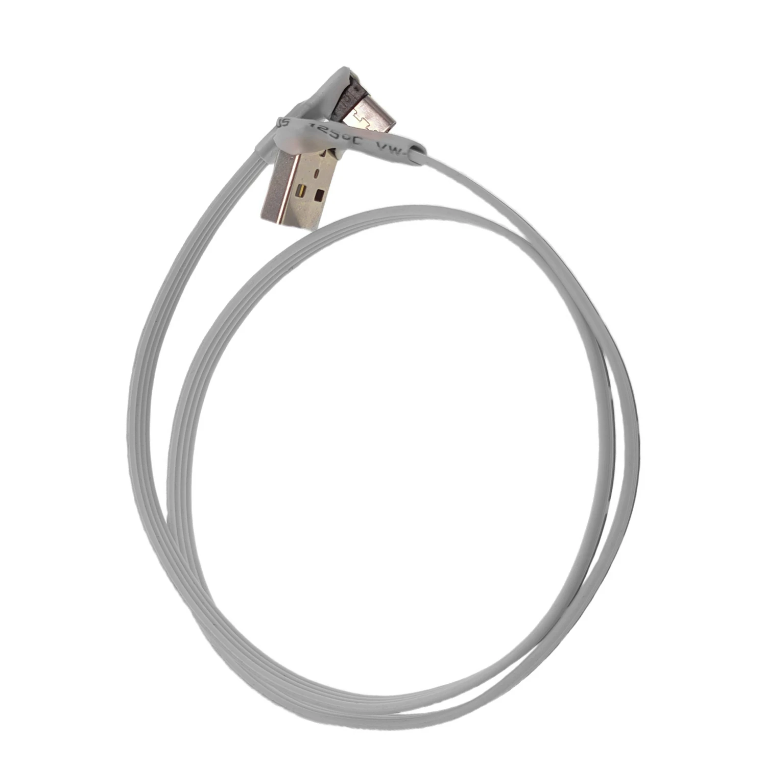 Blanco 5CM recto arriba abajo izquierda derecha en ángulo 90 grados USB Micro USB macho a USB macho Cable conector de carga de datos para tableta - imagen 5