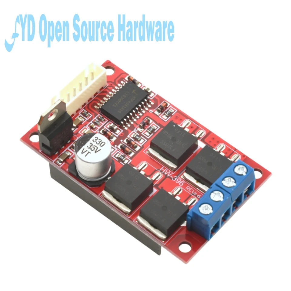 Placa controladora de motor CC de alta potencia de 450 W: admite entrada PWM completa, función de frenado y control de avance/retroceso de motores CC de 12-36 V - imagen 2