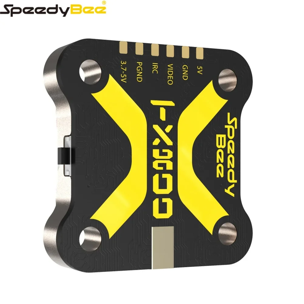 SpeedyBee TX800 VTX 5,8G 48CH PitMode 25mW/200mW/400mW/800mW salida transmisor de largo alcance soporte Tramp para Dron de carreras con visión en primera persona