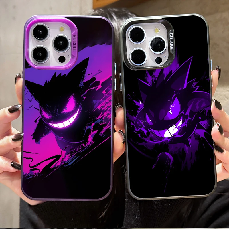 Funda de dibujos animados P-Pokemon Gengar para Xiaomi Redmi Note 14 14S 13 12 11 Pro Plus 4G 5G 12S 11S 10S 10 9 9S 12C 13C 14C A3 A4 - imagen 2