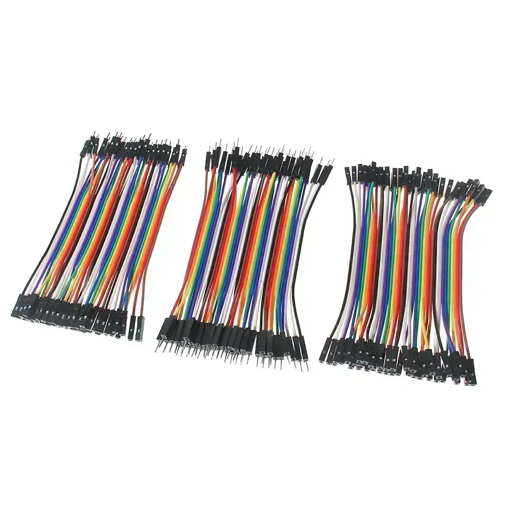 2,54mm 40PIN 10 15 20 30 40CM línea Dupont macho a macho hembra a macho hembra a hembra puente Cable Dupont para Arduino DIY - imagen 2
