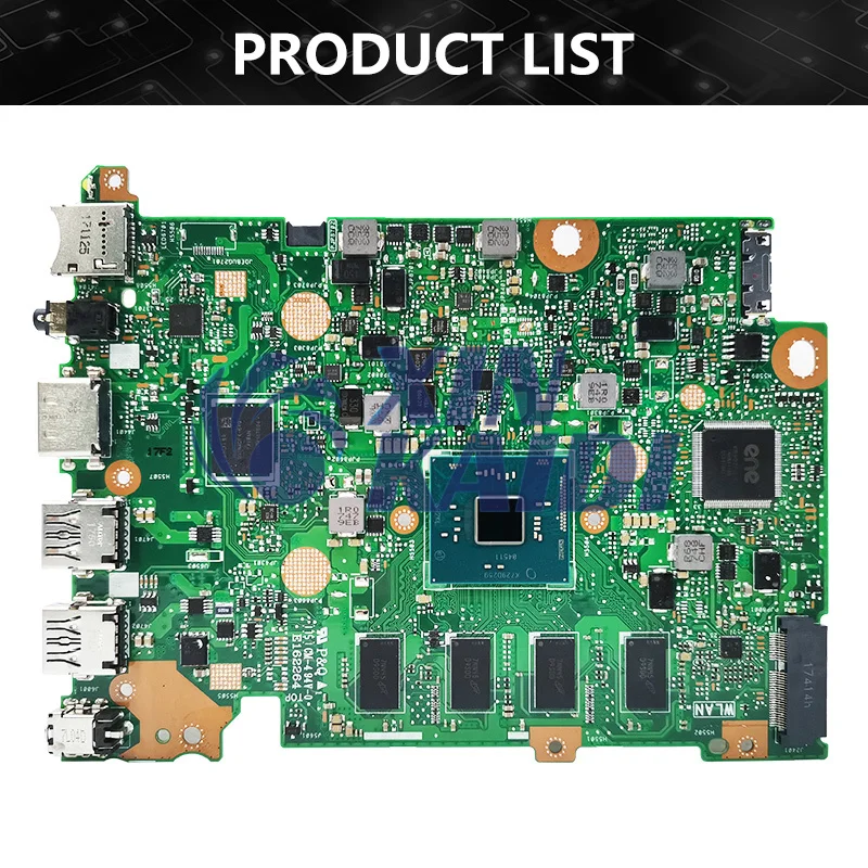 Placa base para portátil E406NA para ASUS E406 E406N E406NA, placa base para portátil con N3350 CPU 4G 8G-RAM 64G 128G-SSD - imagen 4