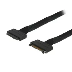 Cable U.2 NVMe PCIe Macho-Hembra 50 cm
