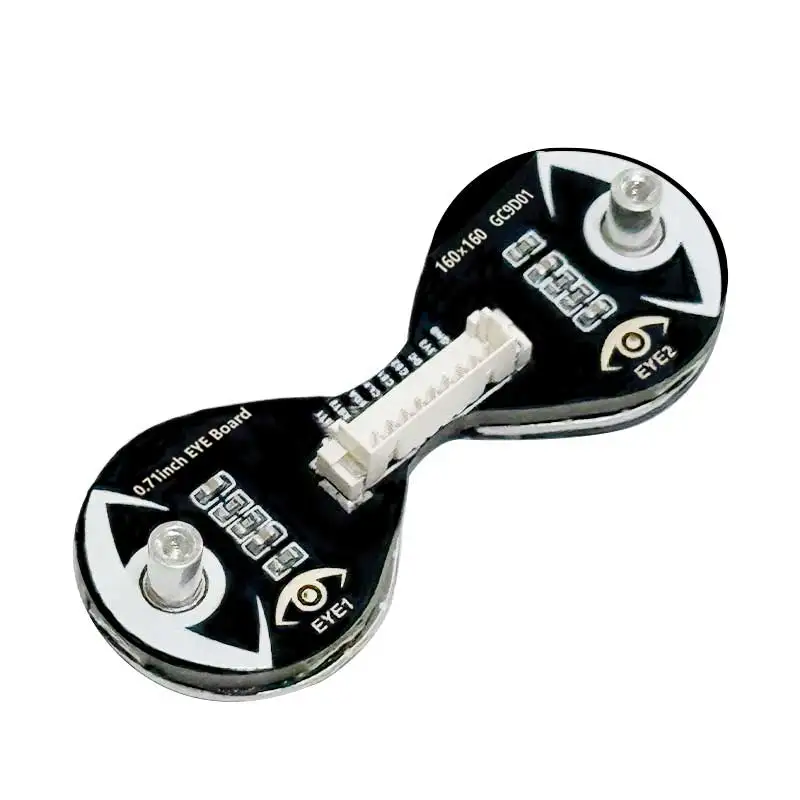 Ojo electrónico para Arduino, pantalla LCD doble redonda de 0,71 pulgadas, Raspberry Pi ESP32 Pico ST - imagen 4