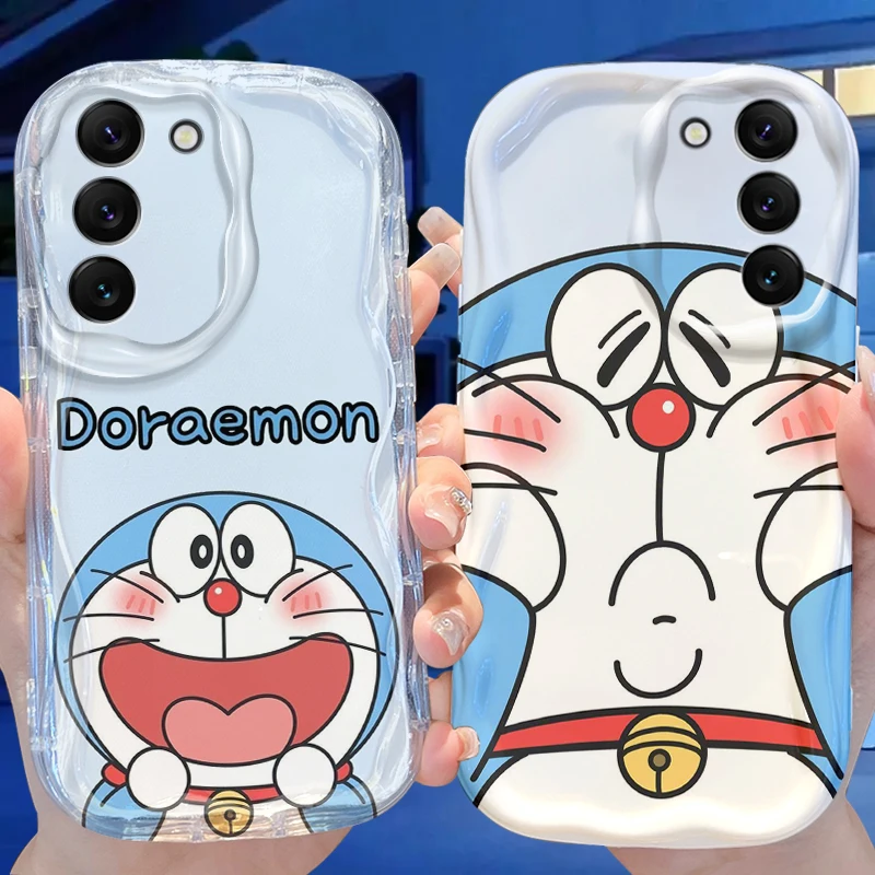 Funda blanda de Doraemon para Samsung Galaxy, carcasa encantadora para modelos A34, A33, A32, A31, A30, A20, A24, A23, A22, A21S, A20S, A14, A13, A12, A10S, A04E, A04 y A03
