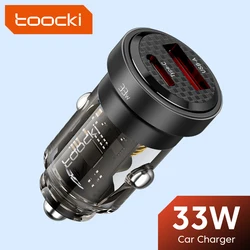 Toocki Cargador Coche USB-C PD - Carga Rápida Entrega de Energía