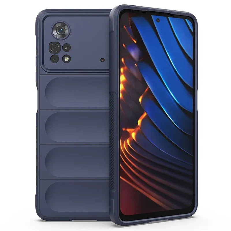 Funda de silicona para Xiaomi Mi POCO X6 X5 X4 Pro 5G M4 F4 GT, cubierta protectora para cámara, anticaída, forro de bolsa de aire - imagen 3