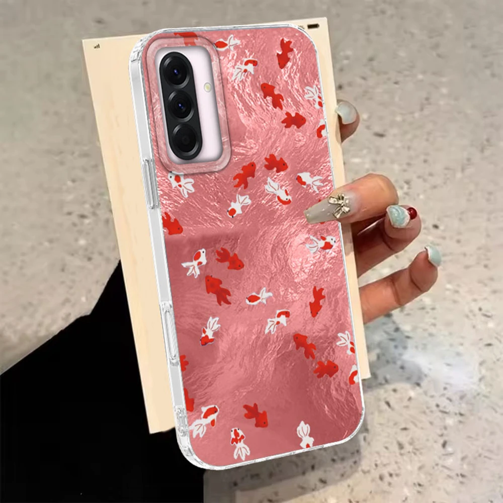 Funda de teléfono con diseño de vórtice de pescado de lujo para Samsung Galaxy A56 A07 A17 A55 A36 A26 A16 A53 A06 A14 A24 A34 A54 A15 A12 - imagen 5
