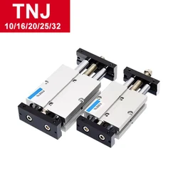TNJ Cilindro Neumático de Doble Varilla con Carrera Ajustable