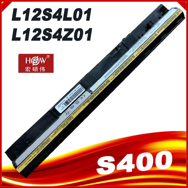 Batería del ordenador portátil para LENOVO IdeaPad S300 S310 S400 S405 S410 S415 S435 S436 S40-70 L12S4L01L12S4Z01