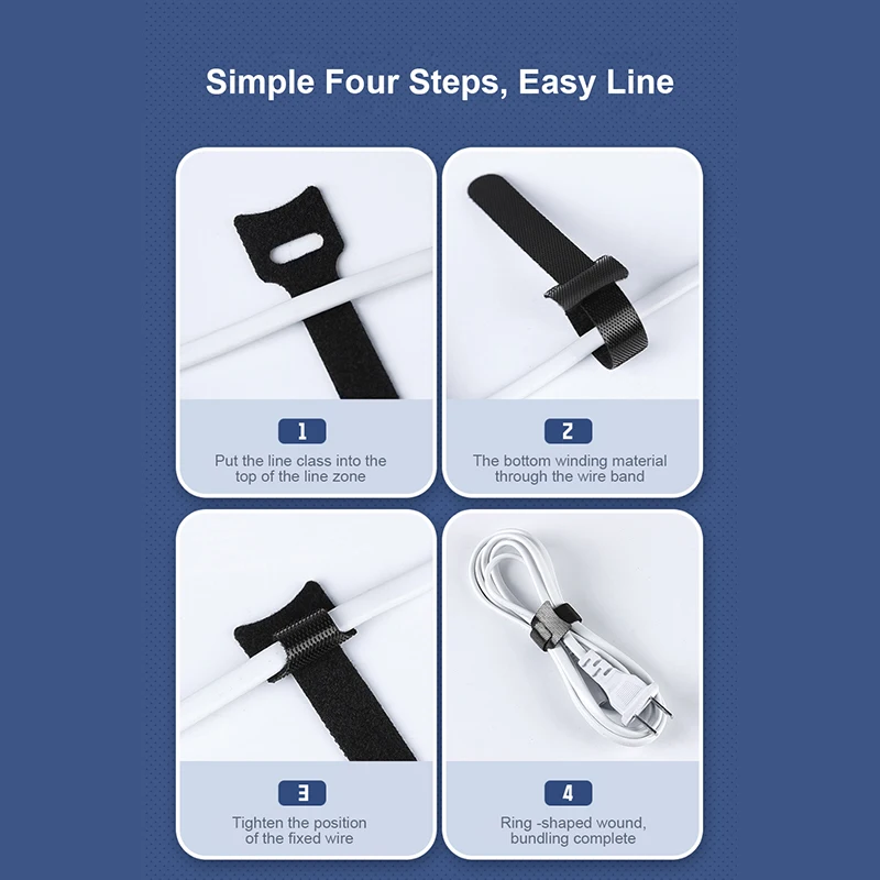 ONTi-Bridas para cables de nailon liberables, tipo T, reutilizables, tipo T, para cables de alimentación, organización y fijación de cables de red, 1000 piezas - imagen 5