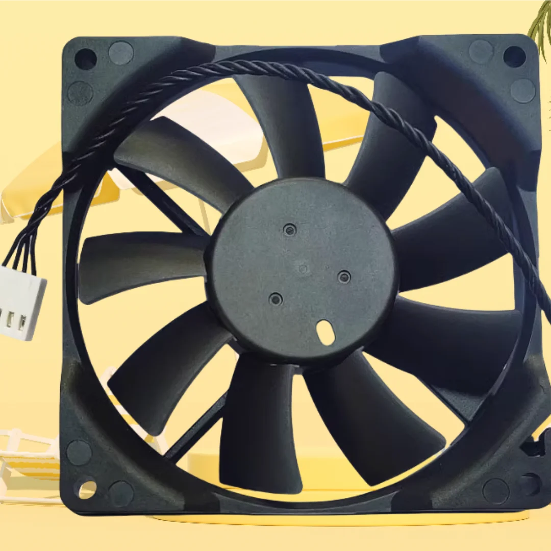 Ventilador axial de 92 mm y 9 cm para Delta AFC0912DB 92 mm x 15 mm PWM 12 V 0.45 A Ventilador de enfriamiento delgado para disipador de calor de CPU, caja de PC y servidor - imagen 2