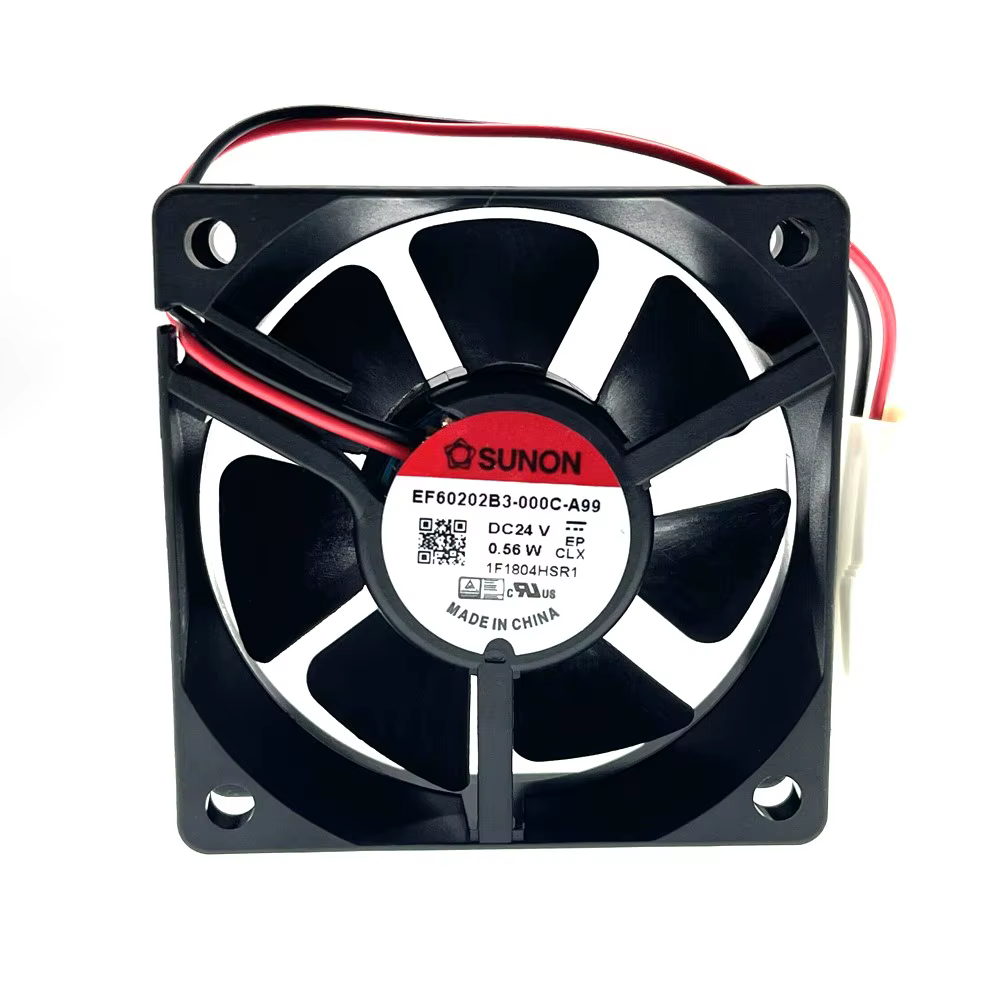 Ventilador 60mm Sunon 24V Doble Rodamiento Refrigeración Silencioso - imagen 4