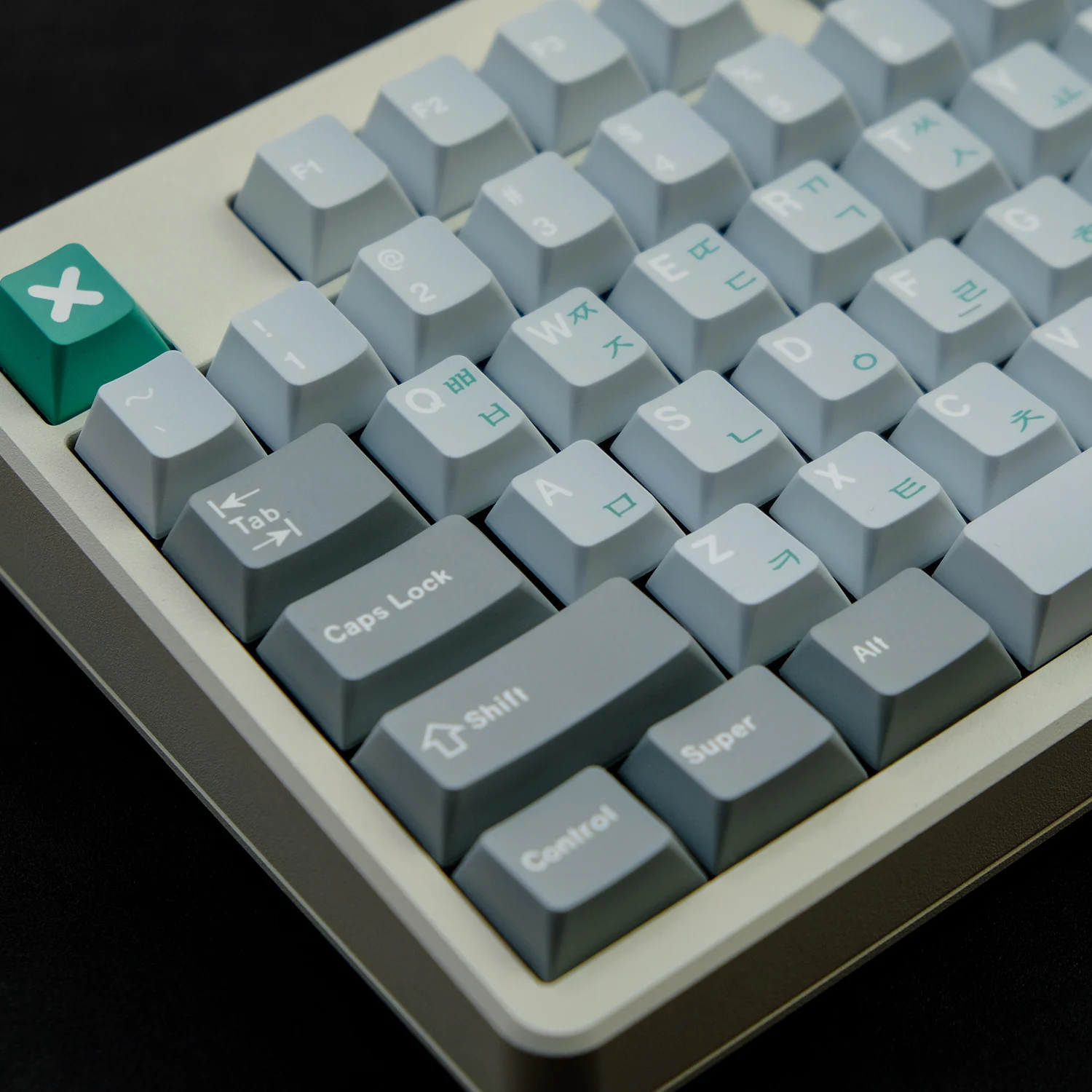 GMK-Teclado mecánico de sublimación para interruptor MX, teclas de perfil de cereza, inglés, coreano, PBT, 5 lados, Shif 1,75 - imagen 2