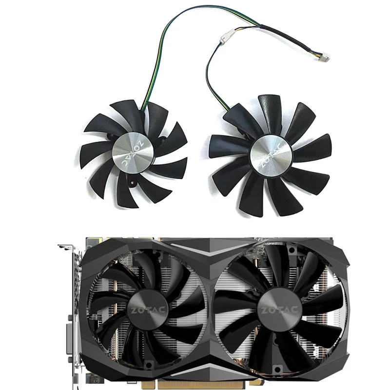 87mm 100mm GA92S2H GAA8S2U DC 12V 0.45A 4Pin para Zotac Geforce GTX 1080Ti Mini 1070Ti Mini 1060 ventilador de refrigeración de tarjeta gráfica