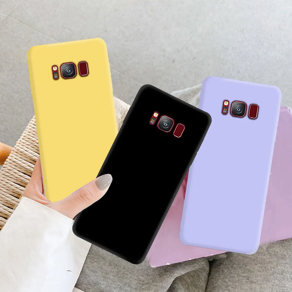Fundas suaves de silicona líquida para Samsung Galaxy, S8, S9, S10, S20, S21 FE, S22, S23 Plus, Note 8, 9, 10, 20 Plus - imagen 5