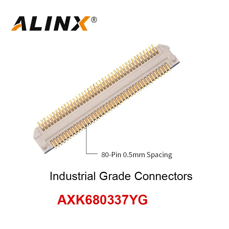 ALINX AXK680337YG: Panasonic Conectores de placa a placa de grado industrial de 80 pines Espaciado de 0,5 mm - imagen 3