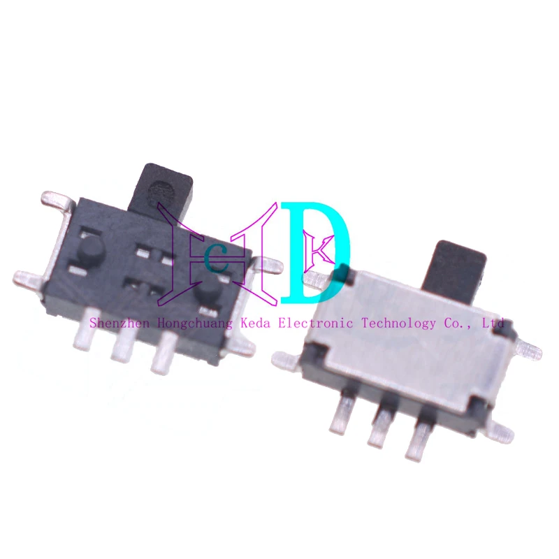 Mini interruptor abatible de 7 pines para 20 piezas, 1,5 MM, interruptor deslizante, MINI interruptor de empuje de juguete - imagen 3