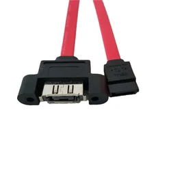 Adaptador SATA Macho a eSATA Hembra – Rojo