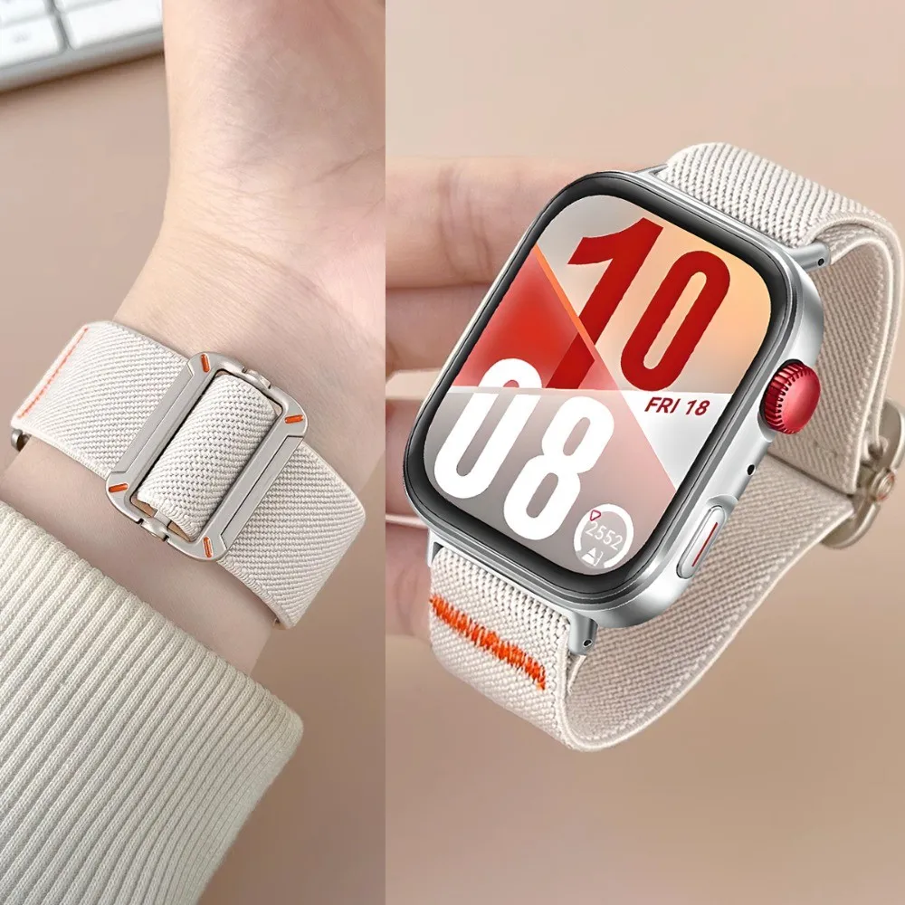 Correa de nailon para Huawei Watch Fit 4/3/2, Correa de repuesto para reloj inteligente Huawei Watch Fit 4/4 Pro, pulsera - imagen 2