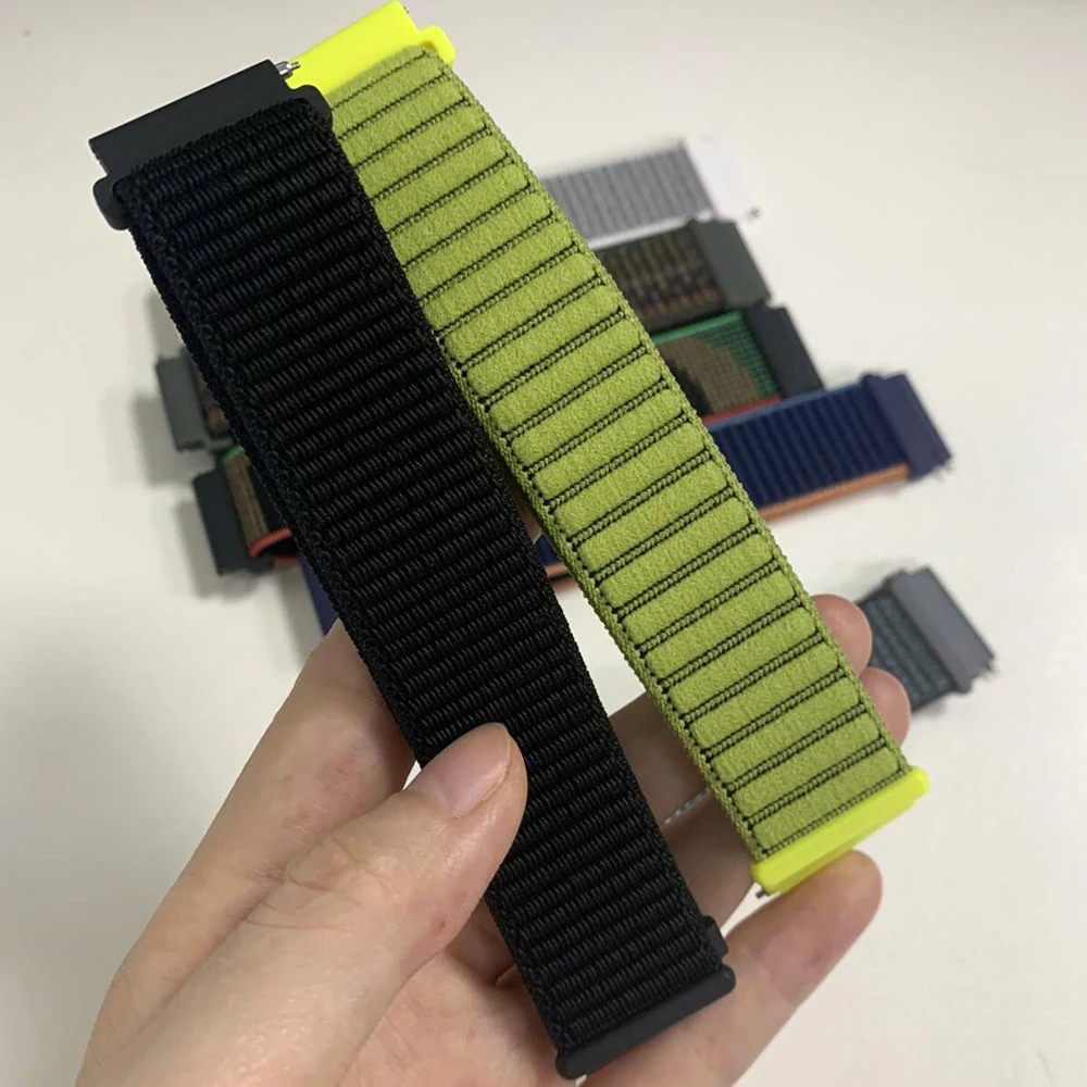 Bandas de nailon de 20mm y 22mm para HUAWEI WATCH GT 6/GT6 Pro, Correa deportiva para HUAWEI WATCH 5 4pro GT5 4 3 46mm, pulsera transpirable Runner - imagen 3