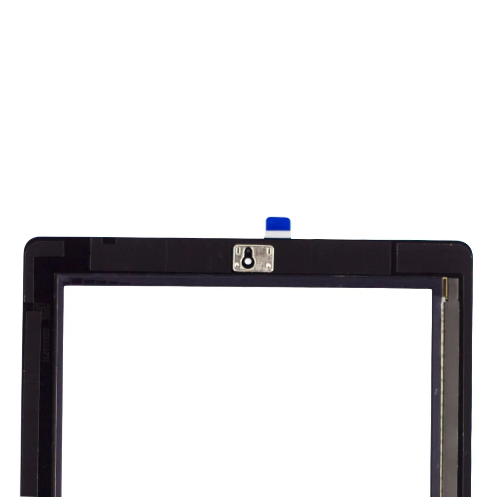 Calidad para iPad 3 4 iPad3 iPad4 A1416 A1430 A1403 A1458 A1459 Sensor de repuesto de digitalizador de pantalla táctil + botón de llave - imagen 4
