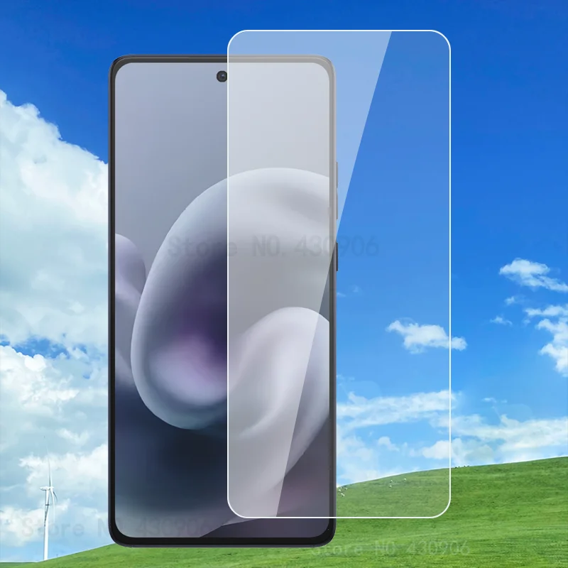 Para Moto G86 Protector de pantalla cobertura de pantalla para Moto G86 película de vidrio templado transparente de alta calidad 2.5D 9H