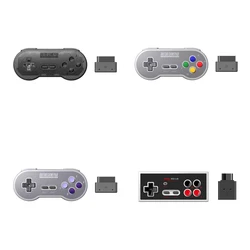 SF30 SN30 N30 – Mando inalámbrico Hall 2,4 GHz para SNES/SFC/NEC
