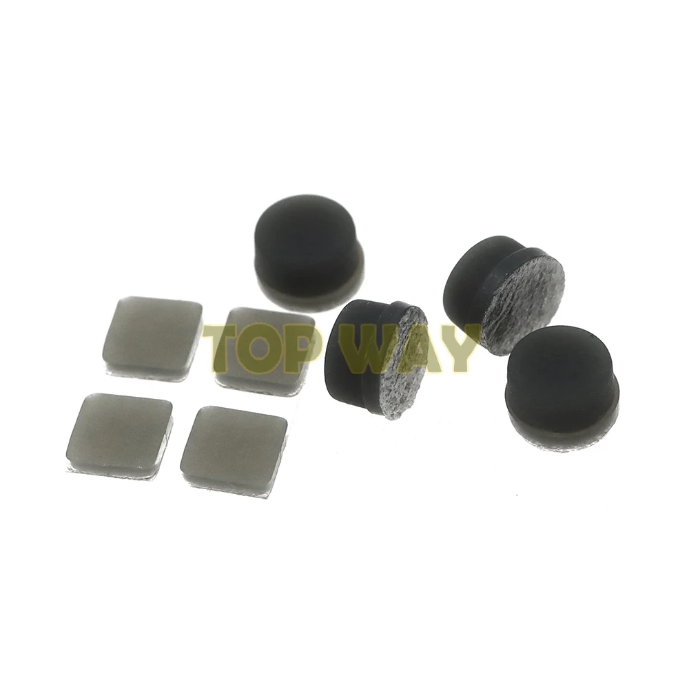 Cubierta de pies de tornillo de carcasa delantera y trasera, almohadillas de goma de tornillo para nuevo 3DS XL 3DS LL, 3dsxl 3dsll, 1 Juego - imagen 4