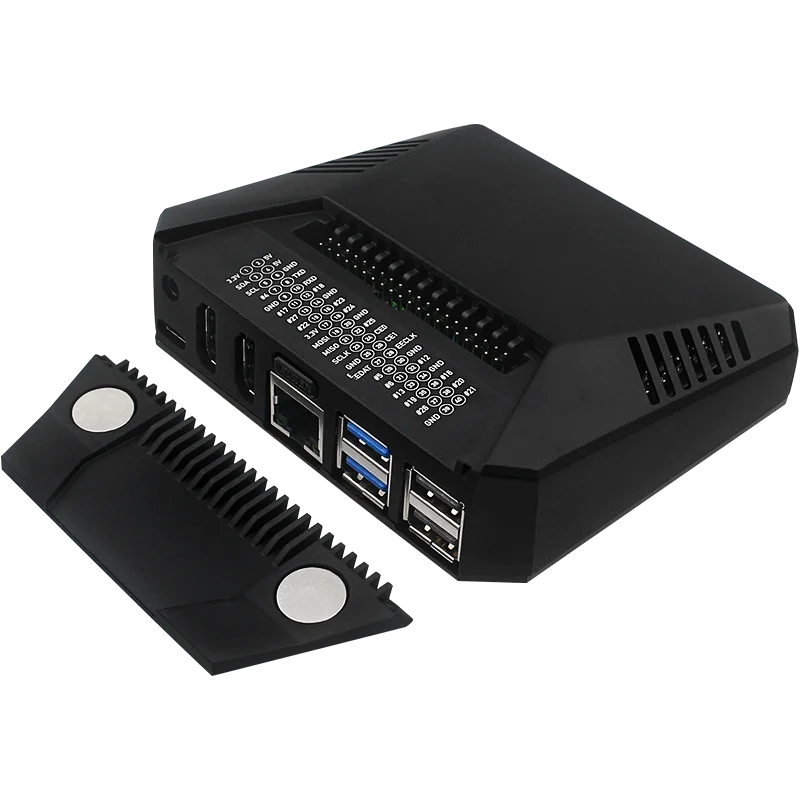 Argon ONE V3 Caja de aleación de aluminio Ventilador PWM incorporado de enfriamiento activo para Raspberry Pi 5 - imagen 3