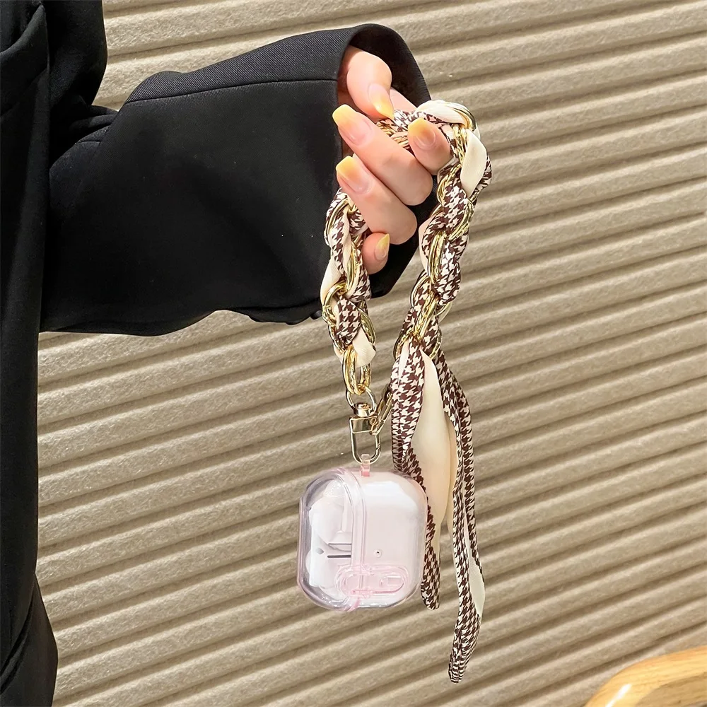 Bufanda de seda tejida creativa, bolso con correa, correa para mochila, bolso corto de moda, cadena, bolso colgante versátil, bolso de hombro a la moda - imagen 5