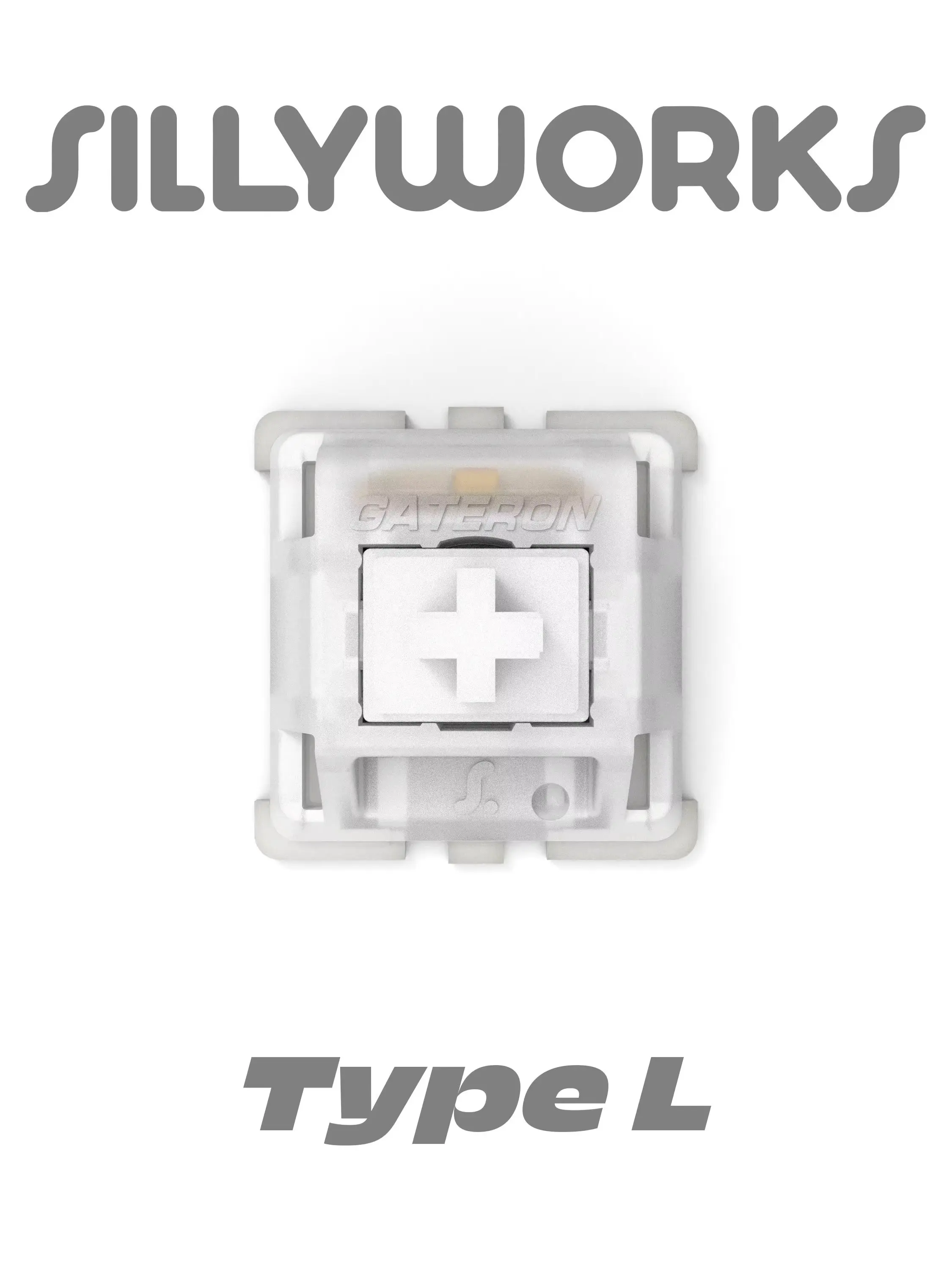Sillyworks Slayer interruptores prelumados tipo S L A Y E R para teclado mecánico mx - imagen 3