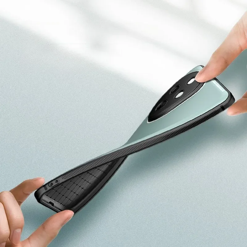 Para Honor 200, 200 Pro funda ELVEV sensación de piel a prueba de caídas marco de TPU suave protección de lente cubierta de teléfono - imagen 4