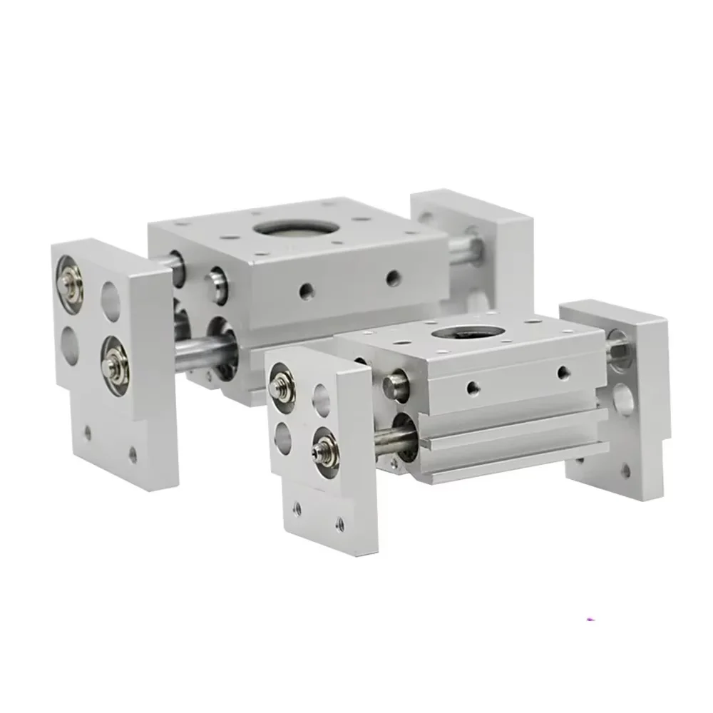 Pinza neumática MHL2 de doble efecto SMC, cilindro de aire de repuesto MHL2 10D/16D/20D/25D/10D1/16D1/20D1/25D1, pinza de aire