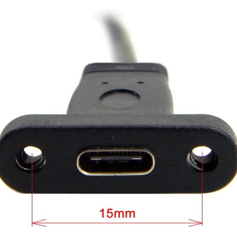 Cable de 0,2 m USB 3,1 tipo C USB-C hembra a USB 2,0 placa base Cable de cabecera de 9 pines y 10 pines con soporte de puerto único - imagen 5