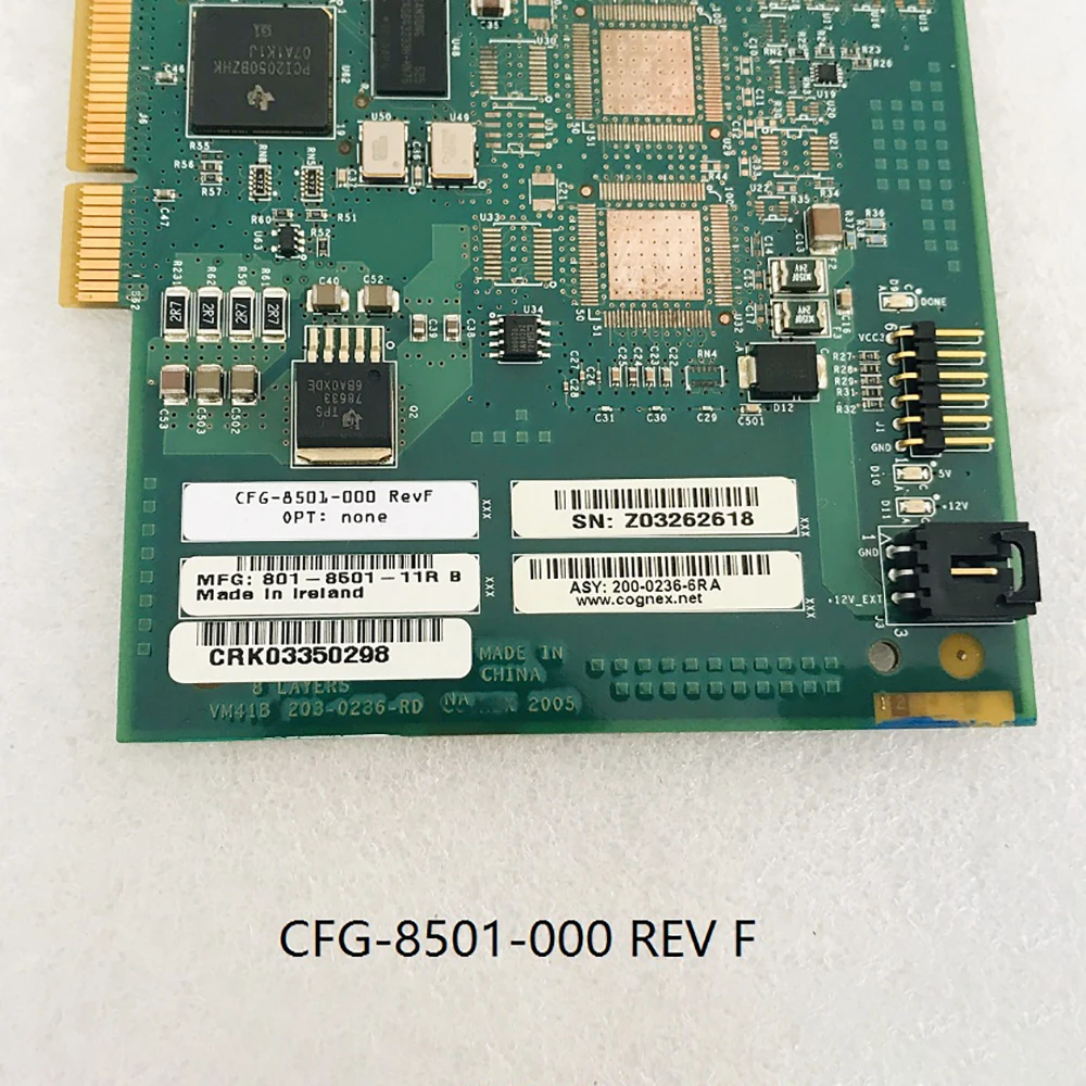 Placa de captura de vídeo 801-8501-11R CFG-8501-000 RevF para cámaras industriales Cognex - imagen 5