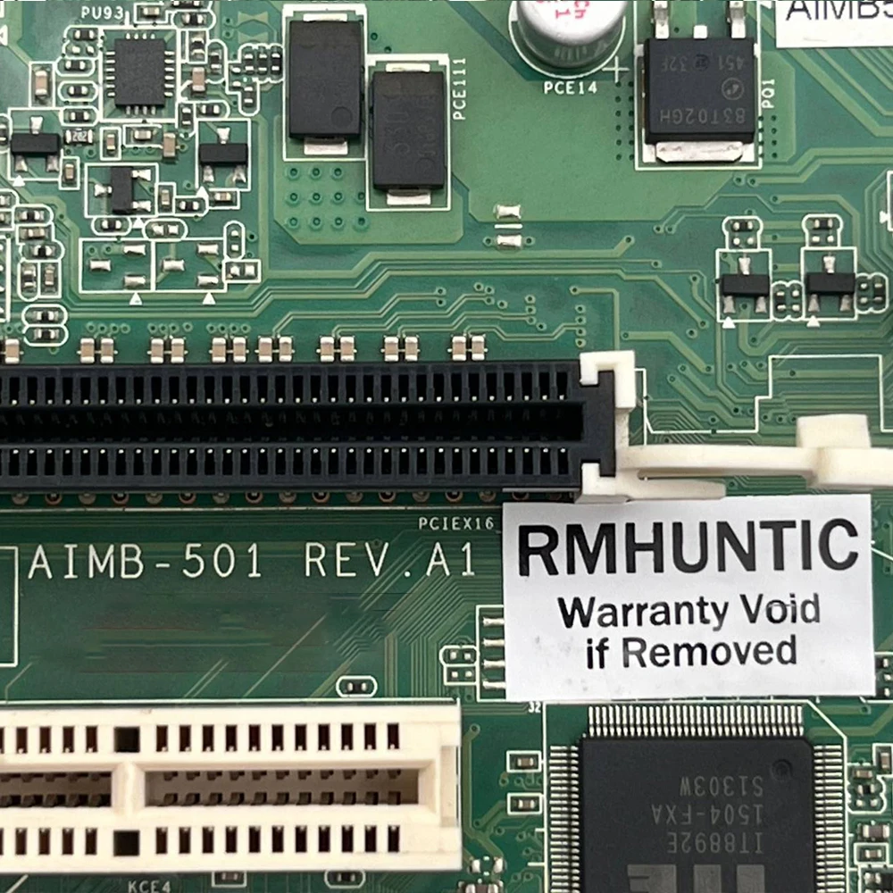AIMB-501 Rev.A1 Placa base de computadora industrial VGA dual AIMB-501G2 AIMB-501G2-KSA1E - imagen 3