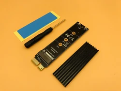 Conversor PCIe 3.0 a M.2 NVMe SSD con Disipador Térmico