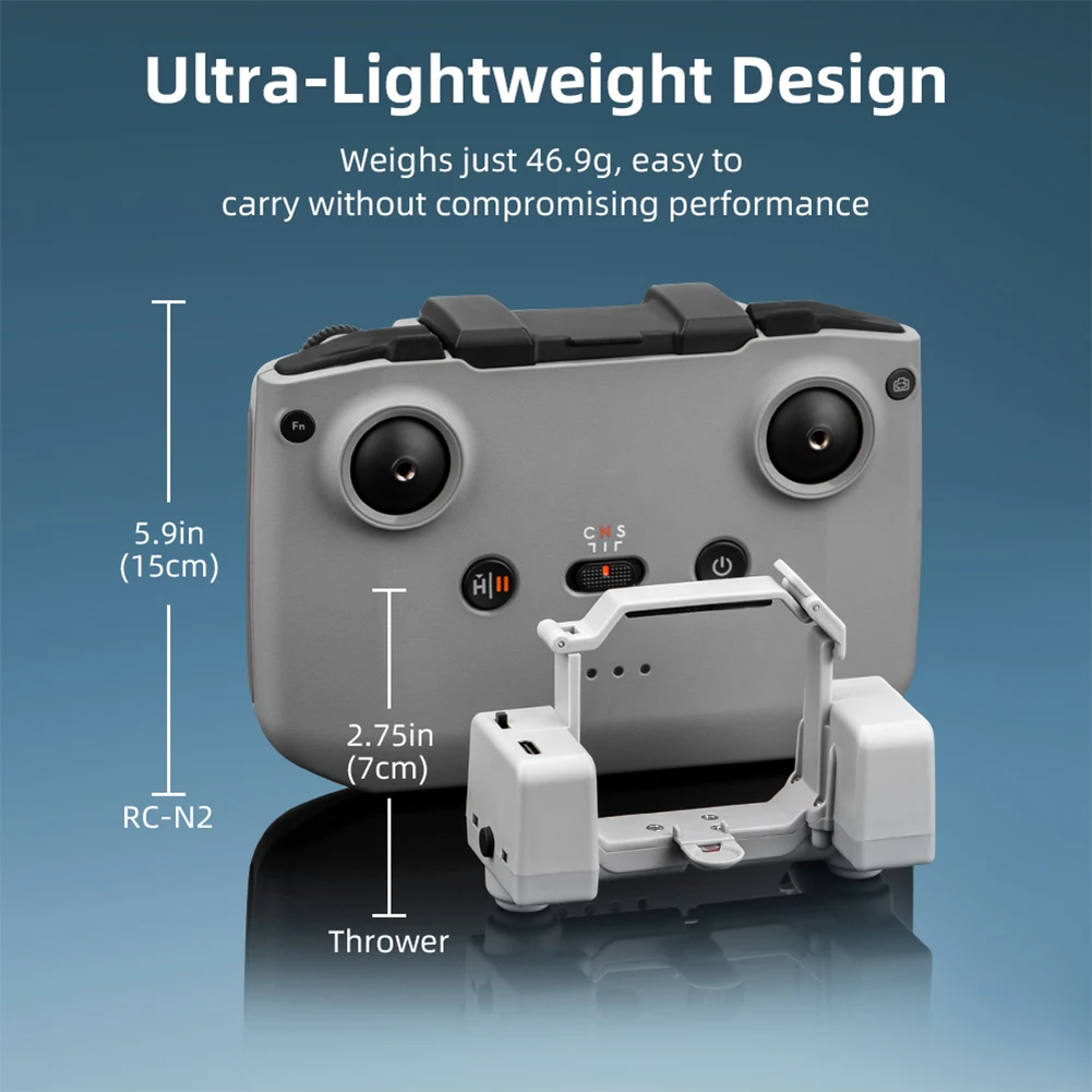 Sistema de lanzamiento de aire para Dron DJI Mini 4 Pro, dispositivo de lanzamiento de aire, sistema lanzador de lanzamiento de lanzamiento de carga útil, lanzador remoto de Dron - imagen 3